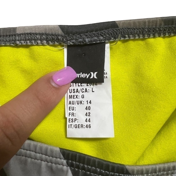 Hurley grey bikini bottom swim - Picture 4 of 7